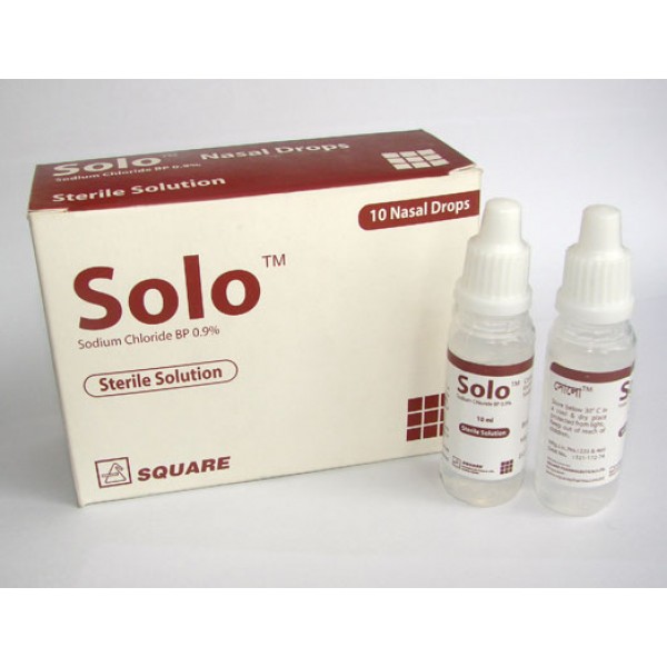 SOLO 10ml Nasal Drop.